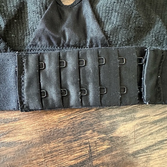 Calvin Klein Black Lace Wireless Bras: Large | Maternity/Nursing - Picture 3 of 4